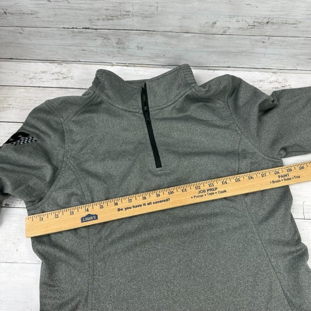 The North Face Mens Medium 1/4 Zip Mountain Gray Outdoor - Picture 8 of 10